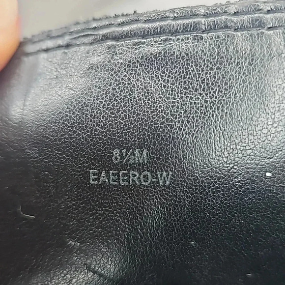 Enzo Angiolini Black Leather Riding Boots Size 8.5 - Picture 16 of 17